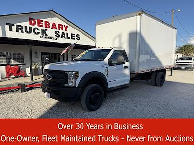 Used 2019 Ford F-550 Regular Cab Box Truck for sale #7699 - photo 1