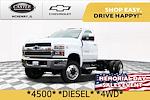 2024 Chevrolet Silverado 5500 Regular Cab DRW 4x4 Cab Chassis for sale #C240587 - photo 1