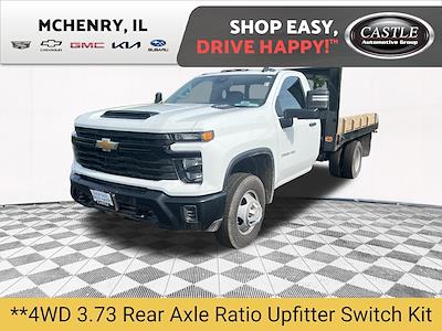 2024 Chevrolet Silverado 3500 Regular Cab 4x4 Flatbed Truck for sale #CK127 - photo 1