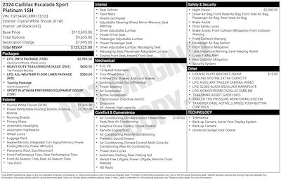 Used 2024 Cadillac Escalade - photo 1