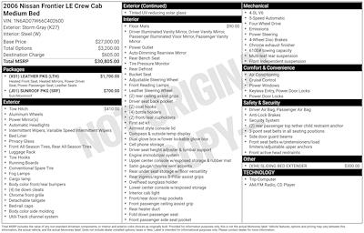 Used 2006 Nissan Frontier - photo 1