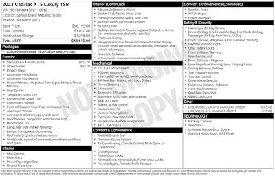 Used 2023 Cadillac XT5 - photo 1