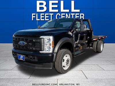 New 2024 Ford F-550 XL Regular Cab 4WD 12' Poynette Ironworks Flatbed Truck for sale #DA19066 - photo 1