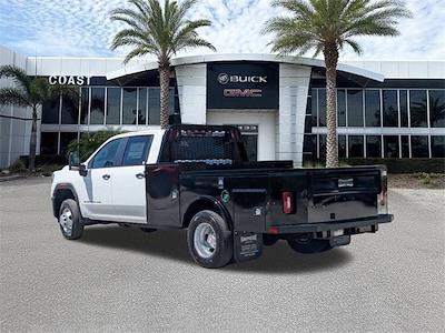 New 2025 GMC Sierra 3500 Pro Crew Cab 4WD 9' 4" Knapheide Steel Flatbed Truck for sale #G10531 - photo 2