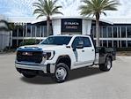 New 2025 GMC Sierra 3500 Pro Crew Cab 4WD 9' 4" Knapheide Steel Flatbed Truck for sale #G10531 - photo 1