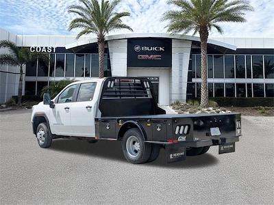 New 2025 GMC Sierra 3500 Pro Crew Cab 4WD 9' 4" CM Truck Beds Steel Flatbed Truck for sale #G10532 - photo 2