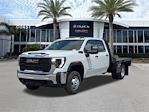 New 2025 GMC Sierra 3500 Pro Crew Cab 4WD 9' 4" CM Truck Beds Steel Flatbed Truck with Gooseneck Hitch for sale #G10555 - photo 1