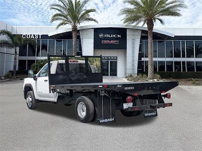 New 2025 GMC Sierra 3500 Pro Regular Cab 4WD 12' Bedrock Steel Flatbed Truck for sale #G10594 - photo 2