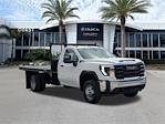 New 2025 GMC Sierra 3500 Pro Regular Cab 4WD 12' Bedrock Steel Flatbed Truck for sale #G10594 - photo 4