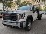 New 2025 GMC Sierra 3500 Pro Regular Cab 4WD 12' Bedrock Steel Flatbed Truck for sale #G10766 - photo 1