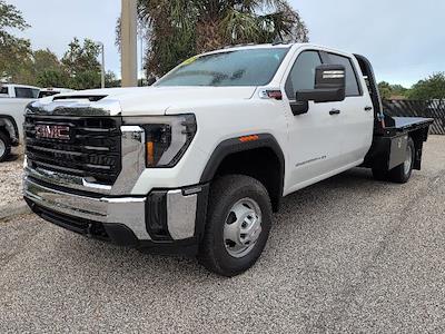New 2025 GMC Sierra 3500 Pro Crew Cab 4WD Flatbed Truck for sale #G11001 - photo 1