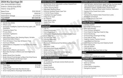Used 2024 Kia Sportage - photo 1