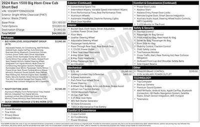 2024 Ram 1500 Crew Cab 4WD Pickup for sale #L5DD73505A - photo 2