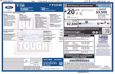 New 2025 Ford F-150 STX SuperCrew Cab 4WD Pickup for sale #L5FF13130X - photo 2