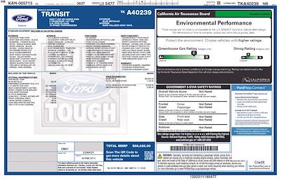 New 2026 Ford Transit 250 High Roof Empty Cargo Van for sale #L6TA40239 - photo 2