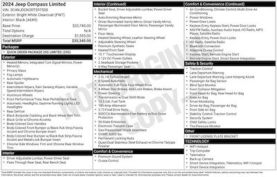 Used 2024 Jeep Compass - photo 1