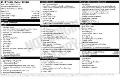 Used 2018 Toyota 4Runner - photo 1