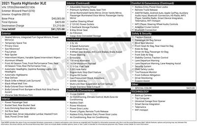 Used 2021 Toyota Highlander - photo 1