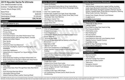 Used 2019 Hyundai Santa Fe - photo 1