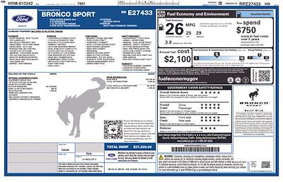 Used 2024 Ford Bronco Sport - photo 1