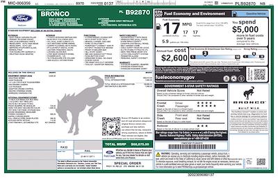 Used 2023 Ford Bronco - photo 1