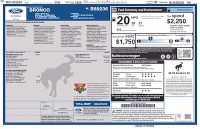 Used 2022 Ford Bronco - photo 1