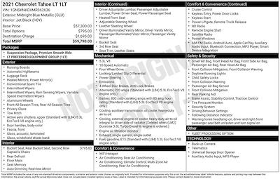 Used 2021 Chevrolet Tahoe - photo 1