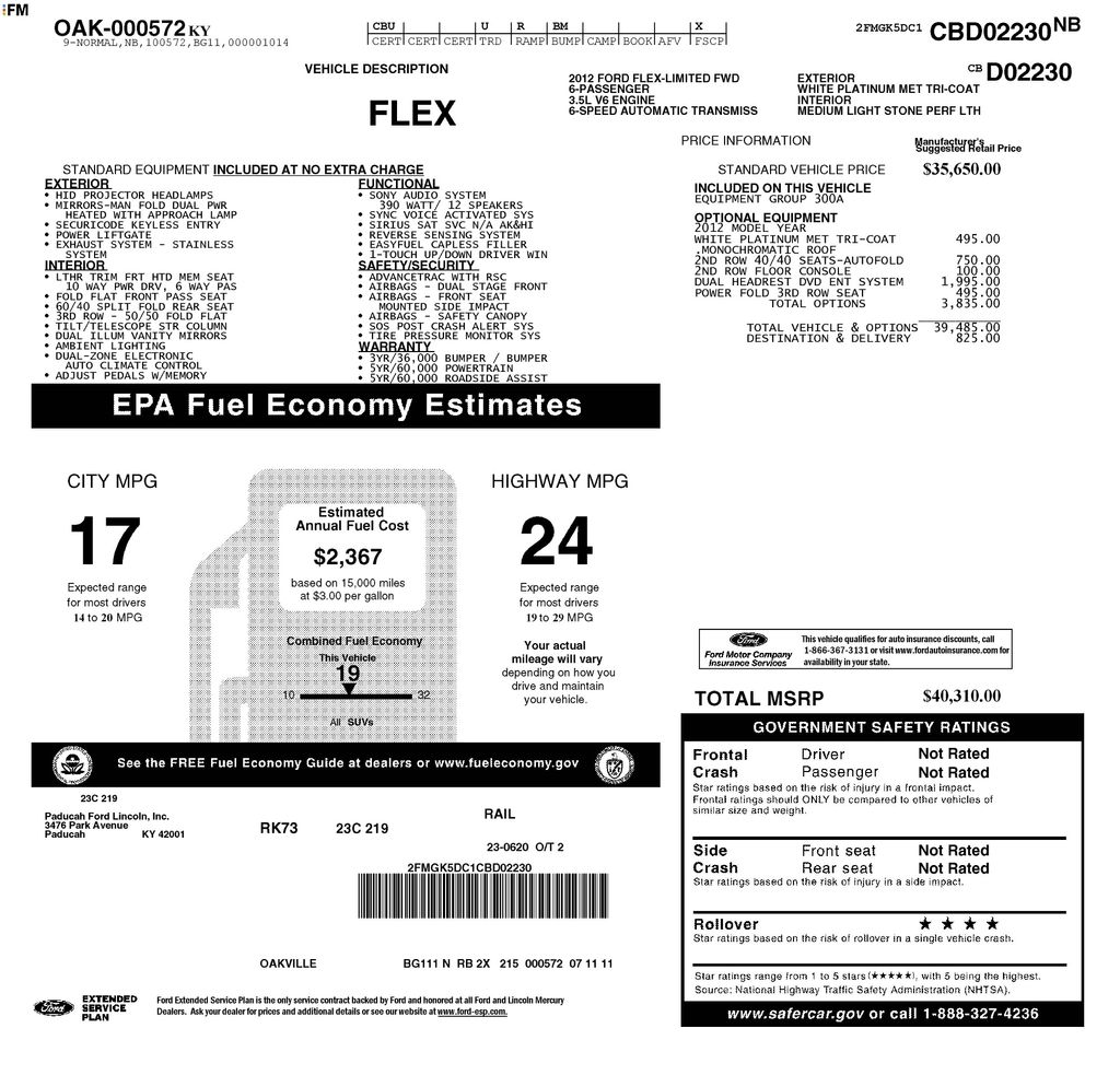 Used 2012 Ford Flex - photo 9