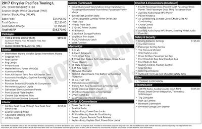 Used 2017 Chrysler Pacifica - photo 1