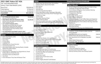 Used 2021 GMC Yukon - photo 1