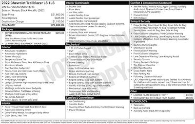 Used 2022 Chevrolet Trailblazer - photo 1