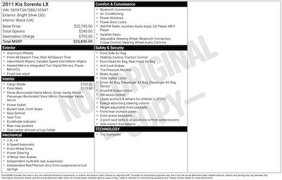 Used 2011 Kia Sorento - photo 1