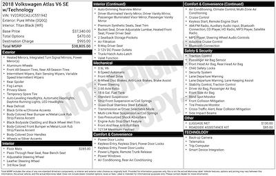 Used 2018 Volkswagen Atlas - photo 1