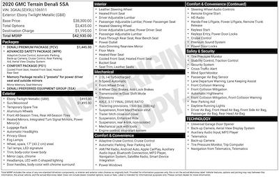 Used 2020 GMC Terrain - photo 1