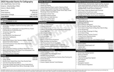 Used 2025 Hyundai Santa Fe - photo 1