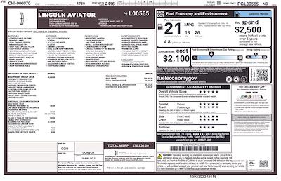 Used 2023 Lincoln Aviator - photo 1