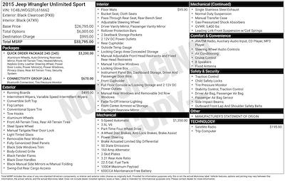 Used 2015 Jeep Wrangler - photo 1