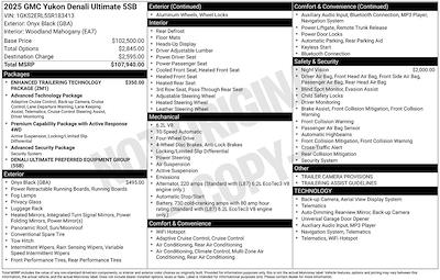Used 2025 GMC Yukon - photo 1