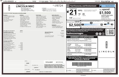 Used 2015 Lincoln MKC - photo 1