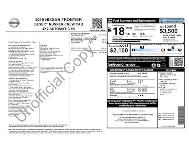 Used 2019 Nissan Frontier - photo 1