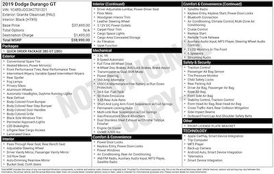 Used 2019 Dodge Durango - photo 1