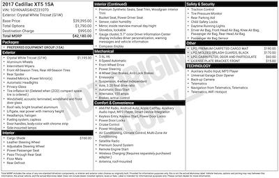 Used 2017 Cadillac XT5 - photo 1