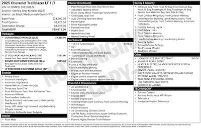 Used 2025 Chevrolet Trailblazer - photo 1