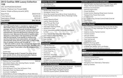 Used 2012 Cadillac SRX - photo 1