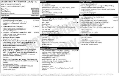 Used 2022 Cadillac XT6 - photo 1