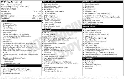 Used 2024 Toyota RAV4 - photo 1