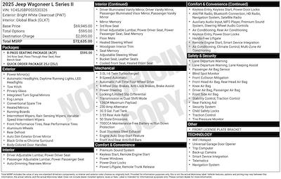 Used 2025 Jeep Wagoneer L - photo 1