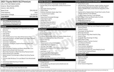 Used 2021 Toyota RAV4 - photo 1