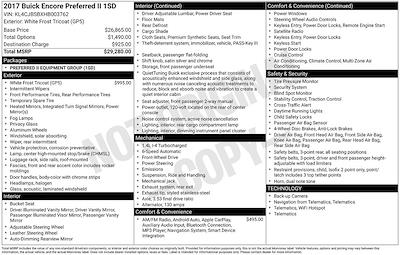 Used 2017 Buick Encore - photo 1