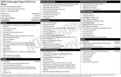 Used 2022 Volkswagen Tiguan - photo 1